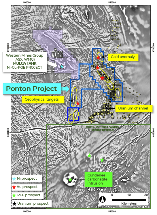 Ponton Project Geophysical Targets